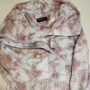Bagatelle Tie Dye Faux Suede Envelope Jacket